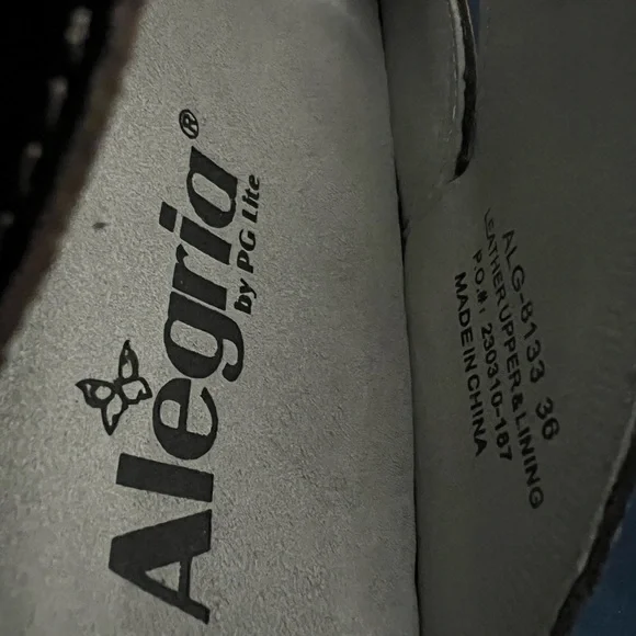 Alegria Shiny Black Dress Shoes - Picture 4 of 4